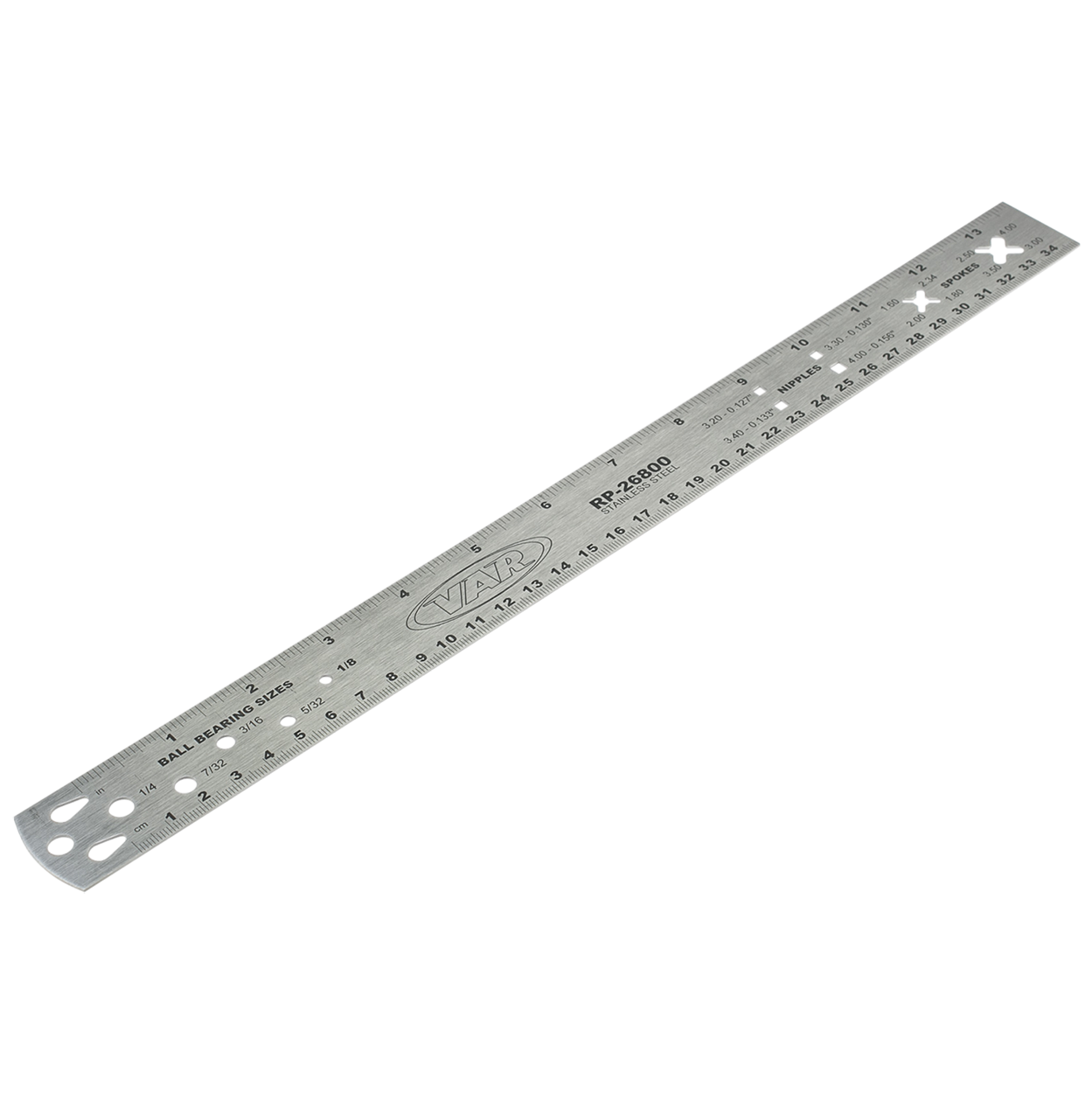Silver VAR RP 26800 Spoke Ruler Measurement