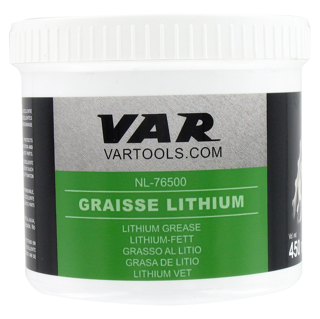 Lithium grease for bearings 450ML green
