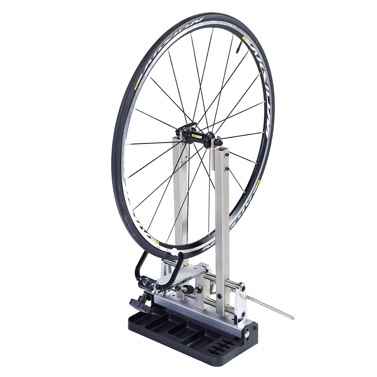 Professional wheel truing stand