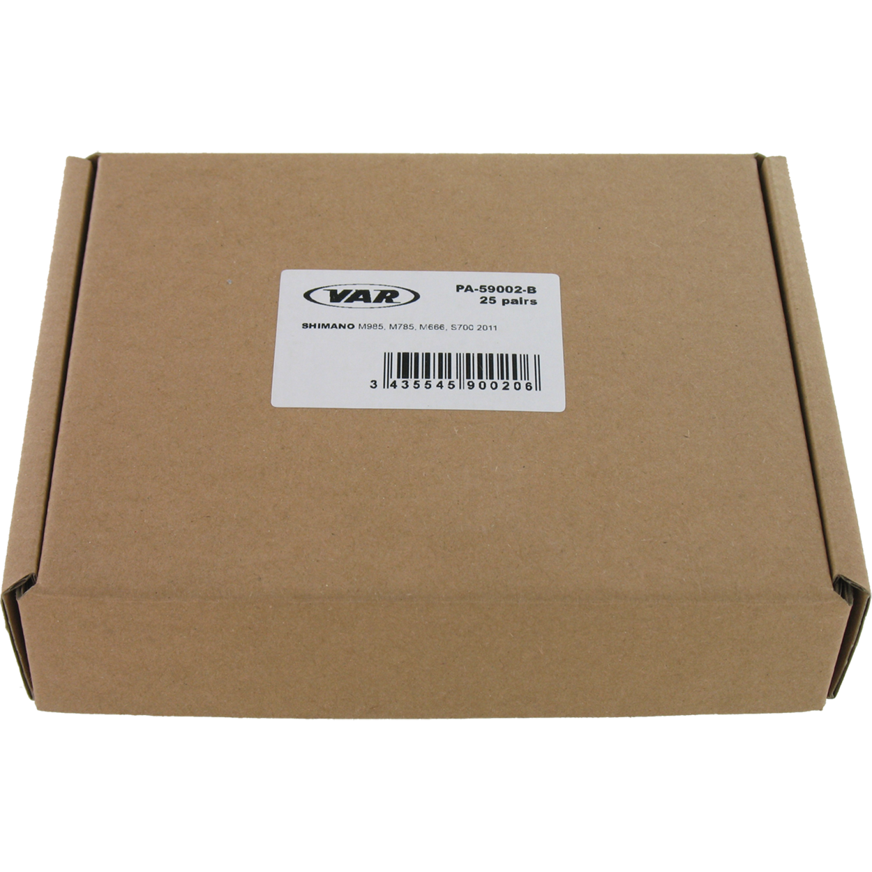 Box of 25 pairs - Organic : Shimano M785, M985