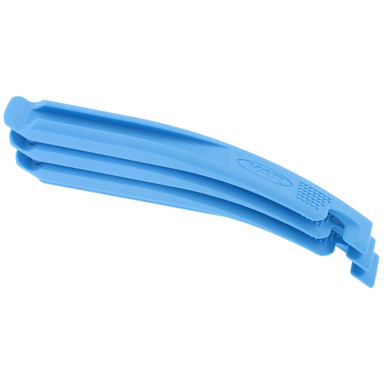 Set 3 nylon tyre levers reinforced with fiberglass - carded