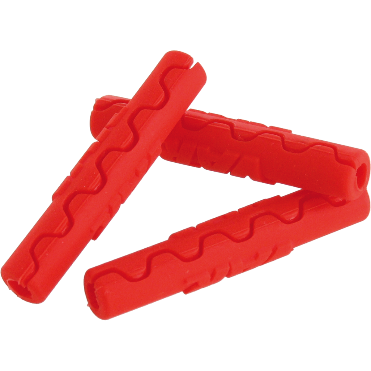 Bottle of 50 frame protectors for 4mm housing - red