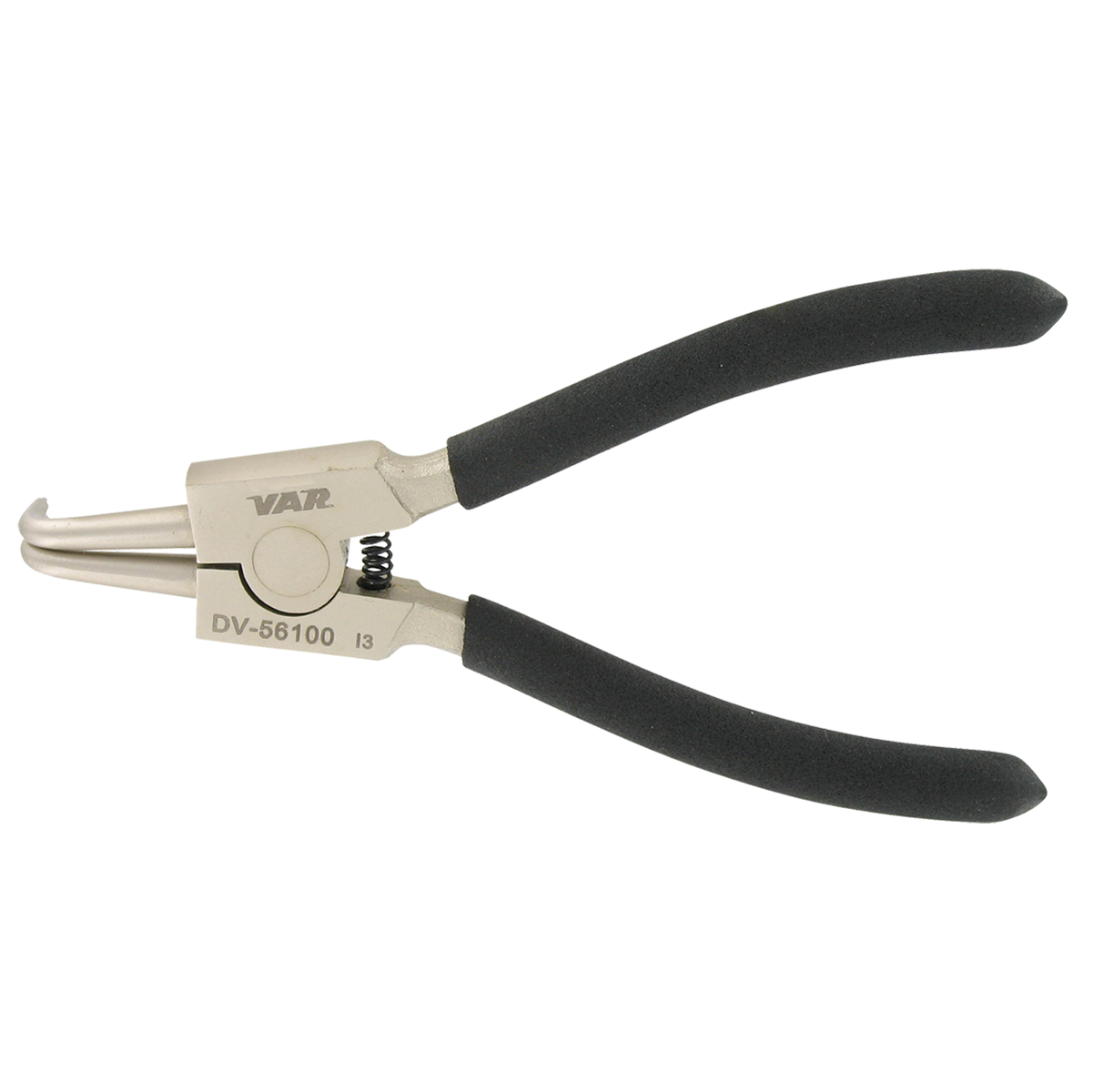 Circlip plier external, bent nose 