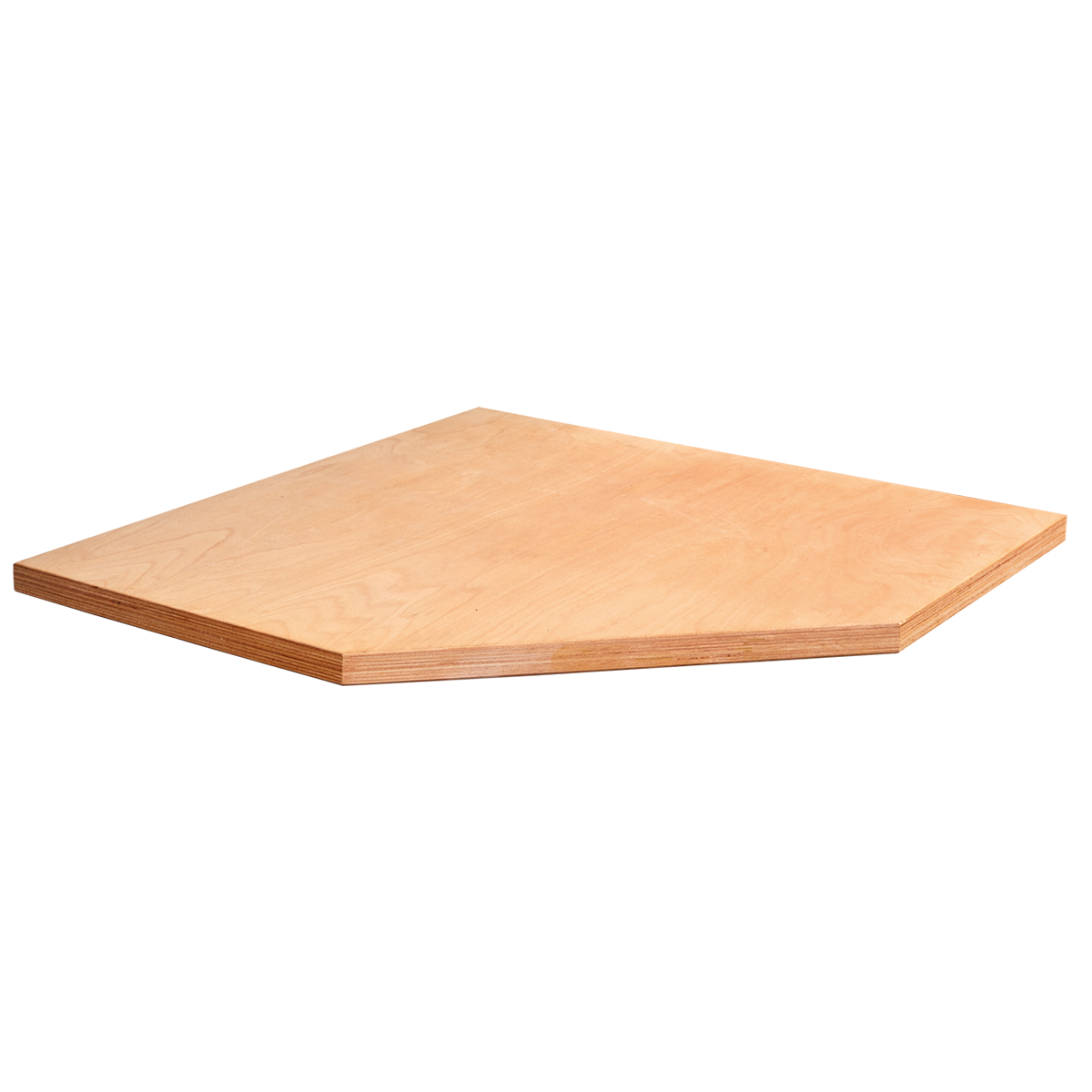 Beech plywood corner bench top