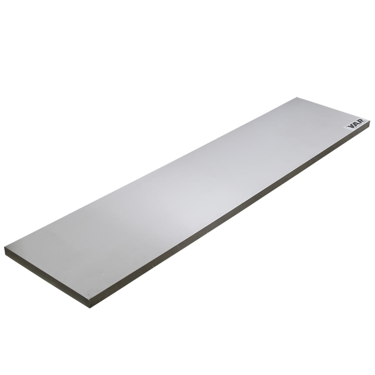 Stainless steel bench top for 3 units -  length 204cm